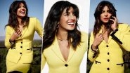 Priyanka Chopra Shines Brighter Than the Sun in a Gorgeous Yellow Blazer and Skirt (View Pics)