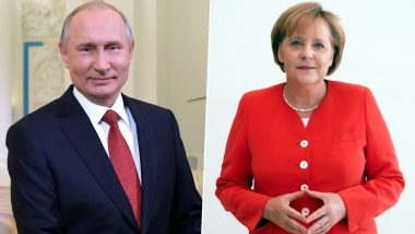 Vladimir Putin, Angela Merkel Discuss Joint COVID-19 Vaccine Production Plan