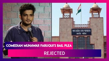 Munawar Faruqui's Bail Plea Rejected; Comedian Arrested For ‘Insulting’ Hindu Gods