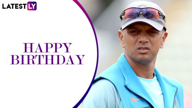 Rahul Dravid Birthday Special: Interesting Facts About The Wall of Indian Cricket