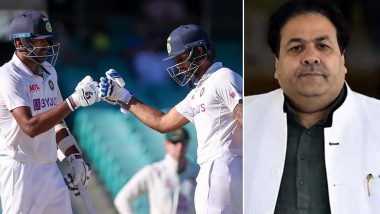 Rajeev Shukla Criticises Indian Batsmen After Drawing IND vs AUS 3rd Test; Twitterati Hits Back at BCCI Vice-President