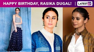 Rasika Dugal Birthday Special: Complimenting That Rich On-Screen Exuberance With a Perennially Sartorial State of Affairs!