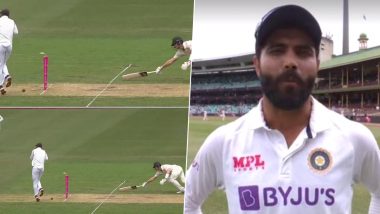 Ravindra Jadeja Runs-Out Steve Smith With a Spectacular Direct Throw: Sanjay Manjrekar, Aakash Chopra Join Netizens in Applauding All-Rounder for His Brilliant Fielding (Watch Video)