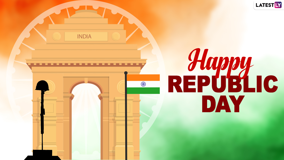 Indian Republic Day 2021 Wishes & HD Images: WhatsApp Stickers ...