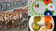 Republic Day 2021 Virtual Celebration Ideas For Kids: Watching The R-Day Parade, Drawing Tiranga Rangoli & Cooking Tricolour Recipes, Here's How to Celebrate January 26 at Home