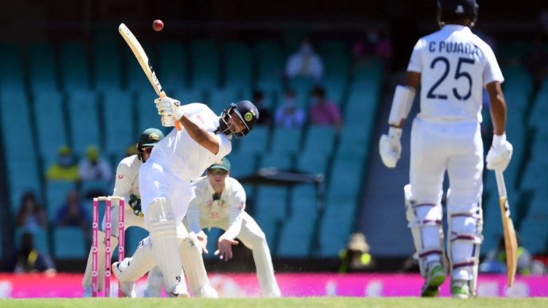 Rishabh Pant Misses Century by Three Runs! Twitterati Salute Young Batsman for Marvellous Knock Despite Elbow Blow During IND vs AUS 3rd Test Day 5