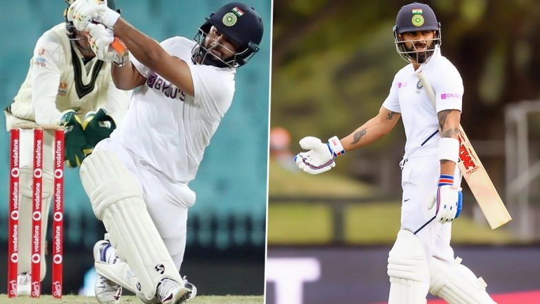 Rishabh Pant Achieves Career Best Position in ICC Test Batting Rankings, Virat Kohli Drops down to Fourth Spot
