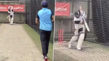 India vs Australia 4th Test 2021: Ajinkya Rahane, Rohit Sharma, Shubman Gill Sweat It Out in Nets Ahead of Decider at The Gabba (Watch Video)