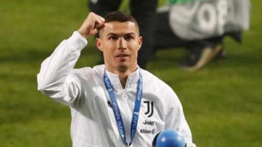 Cristiano Ronaldo Reacts After Guiding Juventus to 2–1 Win Over Napoli in Serie A 2020–21 (View Post)