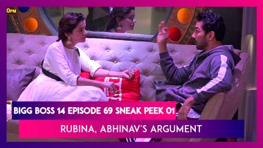 Bigg Boss 14 Episode 69 Sneak Peek 01 | Jan 6 2020: Rubina Breaks Down While Arguing with Abhinav