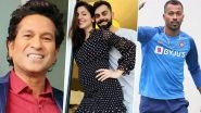 Virat Kohli, Anushka Sharma Become Parents to Baby Girl, Sachin Tendulkar, Suresh Raina & Hardik Pandya Lead Cricket Fraternity in Wishing the Couple