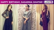 Sagarika Ghatge Birthday Special: The Chak De Girl&rsquo;s Tryst With Ethnic Ensembles Is Perpetually Elegant and Resplendent!