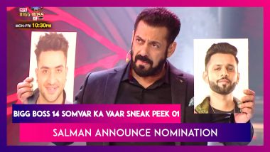 Bigg Boss 14 Somvar Ka Vaar Sneak Peek 01 | Jan 8 2020: Salman Conducts Live Nominations