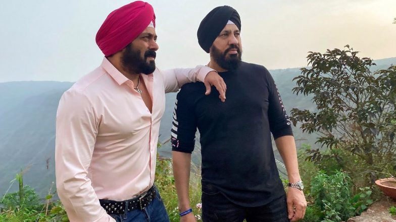 Salman Khan Shares a Photo Twinning With His Bodyguard Shera, Fans Ask If He Is Also a Part of Antim