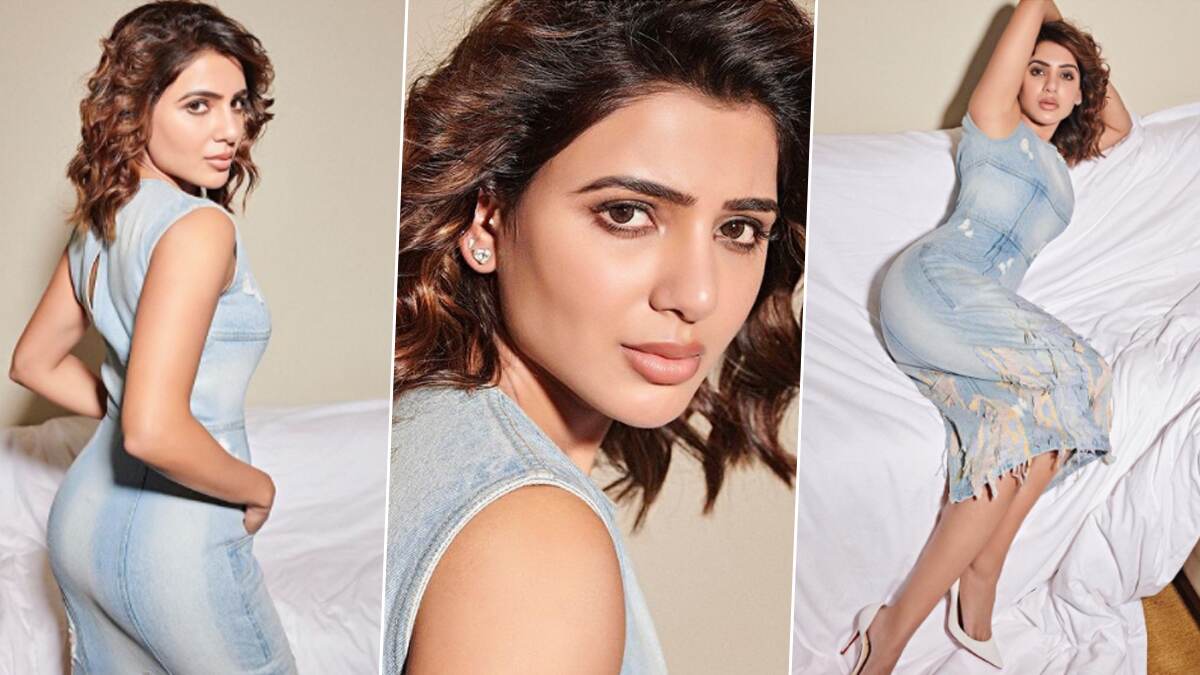 Samantha Akkineni Flaunts Her Love for Denim as She Promotes 'The Family  Man' Season 2 (View Pics)