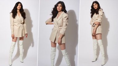 Sanjana Sanghi Has That When in Doubt, Wear a Blazing Blazer Dress and Slay!