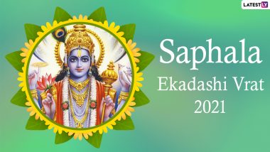 Saphala Ekadashi Vrat 2021 Wishes and WhatsApp Stickers: Lord Vishnu HD Images, Ekdashi Greetings, Facebook Photos and Devotional Messages to Send on the Auspicious Day