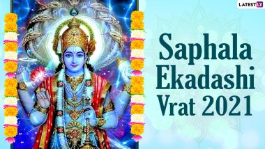 Saphala Ekadashi Vrat 2021 Wishes And HD Images: WhatsApp Stickers, Facebook Greetings, Instagram Stories, Messages And SMS to Send on the Auspicious Occasion