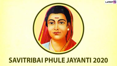 Savitribai Phule Jayanti 2021 Facts: To Honour Her 190th Birth Anniversary, Here Are Some Inspiring Things About the First Female Teacher of India