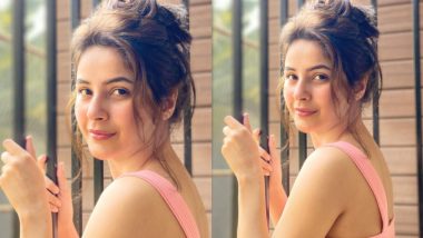 Bigg Boss 13’s Shehnaaz Gill Brightens Up Our New Year With Her Pretty in Pink Post (View Pic)