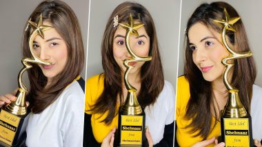 Shehnaaz Gill Gets Awarded by Her Fans for Being the ‘Best Idol’, Cherishes Their Love and Support!