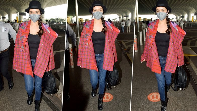 Shraddha Kapoor’s Checkered Style Is All About How To Uplift a Basic Black Mood!