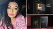 Sushmita Sen Unveils the Invitation Card of the Prestigious Dadasaheb Phalke International Film Festival Awards 2021 (Watch Video)