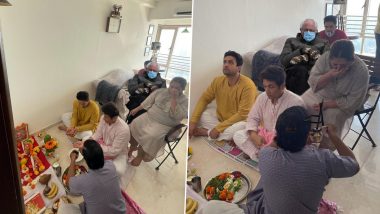 After Deepika Padukone’s Kitchen, Bernie Sanders Has Now Reached Adhyayan Suman’s New House for a Puja