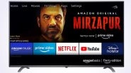 AmazonBasics Fire TV Edition Ultra-HD TVs Launched, Priced in India From Rs 29,999