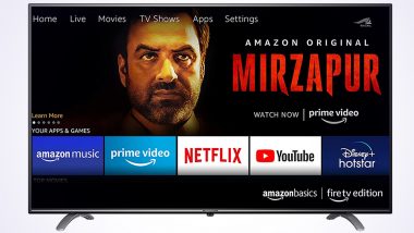 AmazonBasics Fire TV Edition Ultra-HD TVs Launched, Priced in India From Rs 29,999