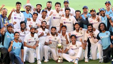 Sachin Tendulkar, Virender Sehwag, Wasim Jaffer and Other Cricket Stars Heap Praises on Team India After Historic Series Triumph Over Australia