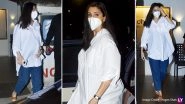 Anushka Sharma&rsquo;s Classic White Shirt and Denim Look Proves That She Is Winning the Maternity Fashion Game (View Pics)