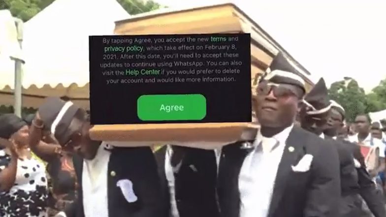 Telegram Mocks WhatsApp's Privacy Policy Using Coffin Dance Meme, Check Viral Tweets