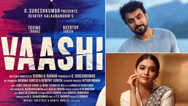 Vaashi: Tovino Thomas And Keerthy Suresh To Star In A Malayalam Film To Be Produced By The Actress’ Father, Producer G Suresh Kumar (View Poster)