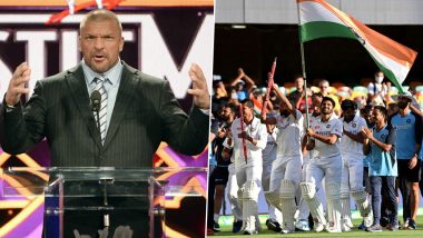Triple H Lavishes Praises on Indian Cricket Team's Historic Test Series Triumph Over Australia, Calls Visitors’ Effort as ‘A WWE-Scripted Level of a Comeback’