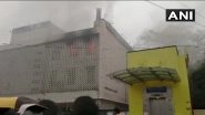 Delhi: Fire Breaks Out in a Building in ITO Area, 3 Fire Tenders at Spot to Douse Raging Flames
