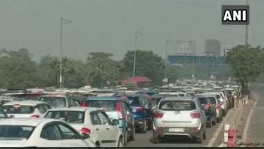 FASTag Fallout: Kherki Daula Toll Plaza Witnesses Traffic Jams on Delhi-Jaipur Expressway