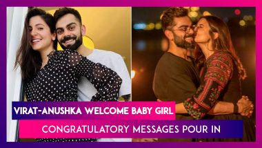 Virat Kohli & Anushka Sharma Welcome Baby Girl, Congratulatory Messages Pour In From Madhuri Dixit, Farhan Akhtar & Others