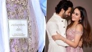 Varun Dhawan-Natasha Dalal&rsquo;s Wedding: Is This Gorgeous Pink Outfit Bride&rsquo;s Wedding Lehenga? (Pics Out)