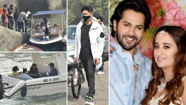 Varun Dhawan-Natasha Dalal’s Wedding at Alibaug: Shashank Khaitan, Manish Malhotra Leave for the Couple’s Shaadi (View Pics)