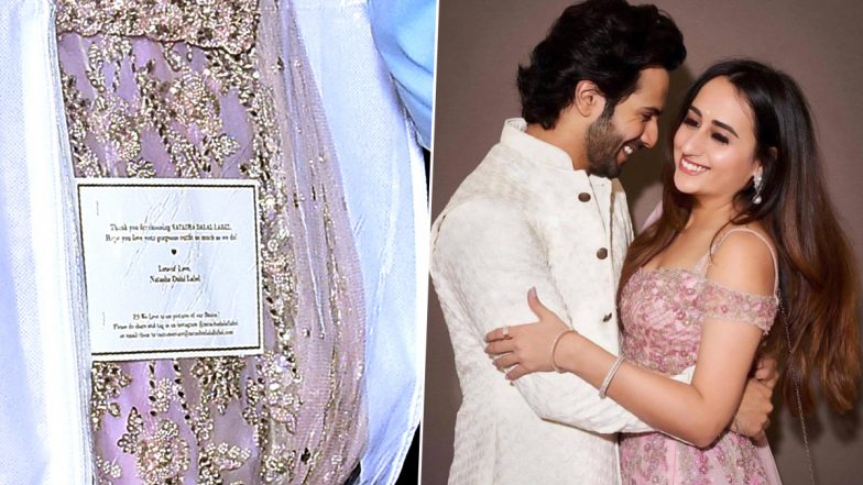 Varun Dhawan-Natasha Dalal’s Wedding: Is This Gorgeous Pink Outfit Bride’s Wedding Lehenga? (Pics Out)
