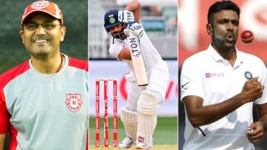 ‘ROFLMAX’: Virender Sehwag, Ravi Ashwin React as Hanuma Vihari Gives Epic Reply to Babul Supriyo’s Criticism Tweet