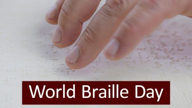 World Braille Day 2021 Date and Theme: Know History and Significance of The Day That Commemorates Louis Braille’s Birth Anniversary