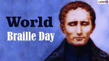World Braille Day 2021: 10 Things to Know About Late Louis Braille, Inventor of Reading & Writing System for Blind, on His 212th Birth Anniversary