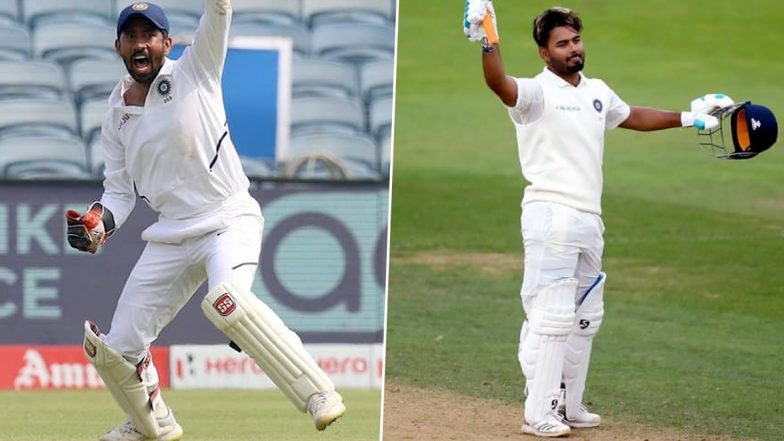 Rishabh Pant Injury: Wicket-Keeper Batsman Taken for Scans After Injuring Left Elbow, Wriddhiman Saha Steps In As Substitute Keeper