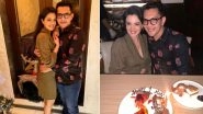 Aditya Narayan Shares Pictures With Shweta Agarwal Post Dinner Date On Their One Month Anniversary And Makes An Earnest Request To The Paparazzi