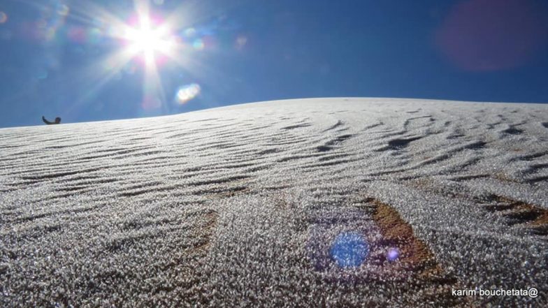 Rare Snowfall in Sahara Desert: See Spectacular Photos of Ain Sefra Town Covered in Snow