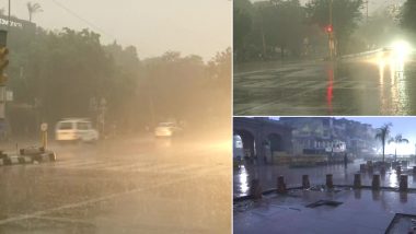 Delhi Rains: Moderate to Heavy Rainfall Lashes National Capital, NCR, Parts of Rajasthan