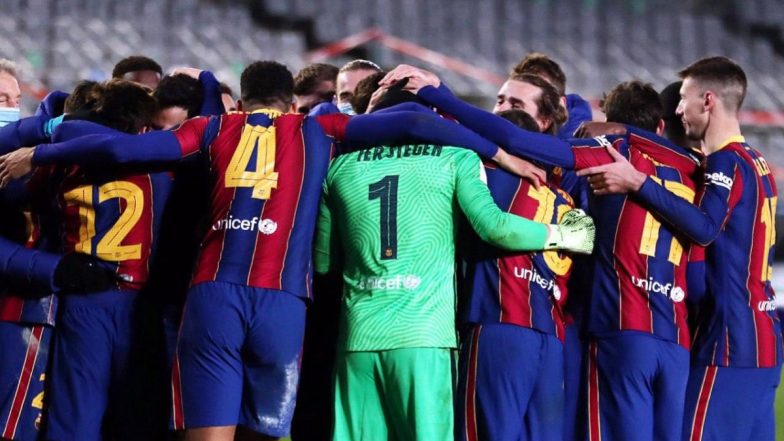 How To Watch Rayo Vallecano vs Barcelona, Copa Del Rey 2020–21 Free Live Streaming Online: Get Free Live Telecast Details of Round of 16 Football Match