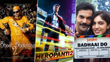Bollywood Sequel Roster of 2021: Kartik Aaryan’s Bhool Bhulaiyaa 2, Tiger Shroff’s Heropanti 2, Rajkummar Rao’s Badhaai Do – Check Out the Complete List Here
